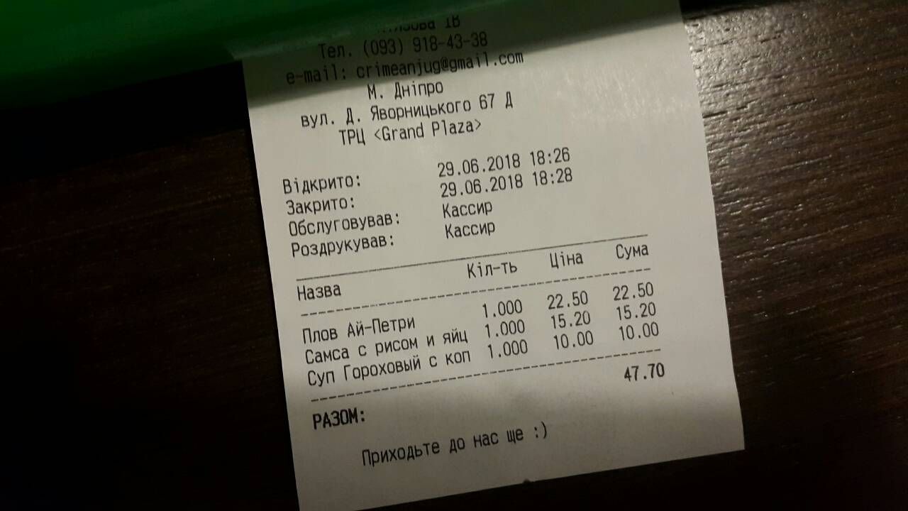 Где вкусно и сытно поесть в центре Днепра? Экономим время и получаем максимум удовольствия