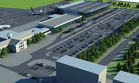 Филатов опубликовал фото проекта реконструкции аэропорта в Днепре. Новости Днепра