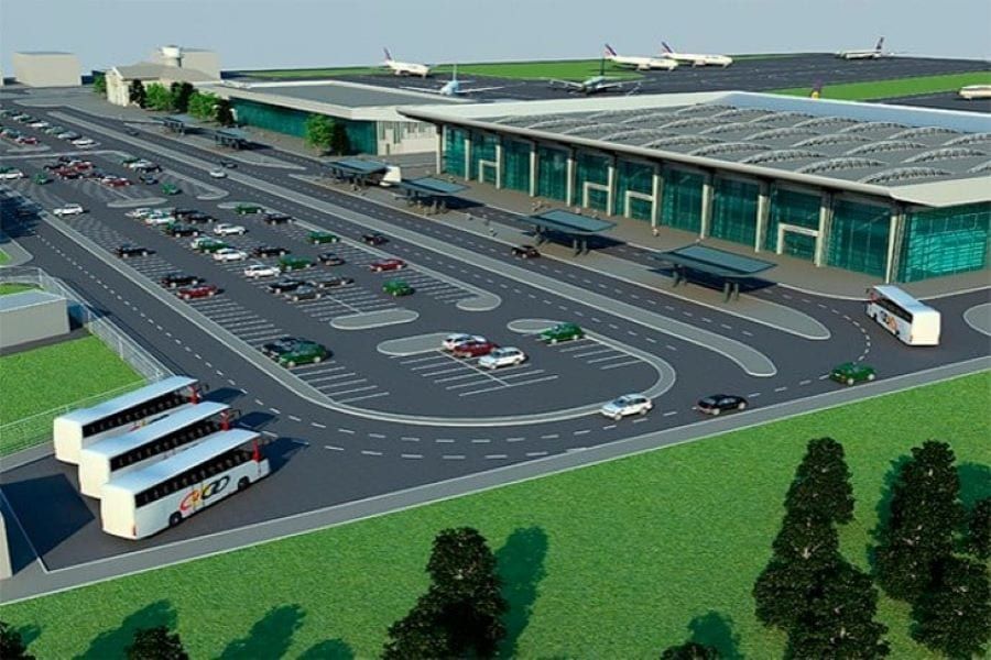 Филатов опубликовал фото проекта реконструкции аэропорта в Днепре. Новости Днепра