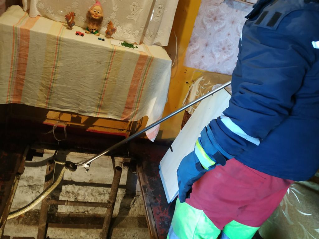 Под Днепром спасатели ловили змею на даче. Новости Днепра