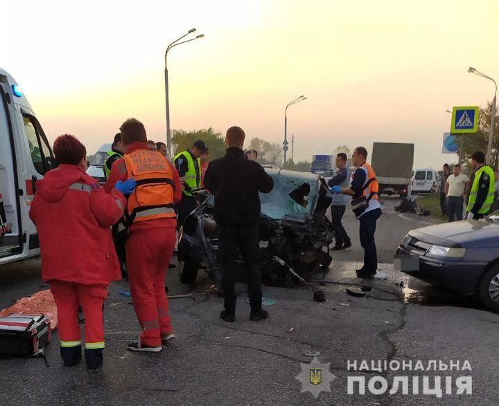 В ДТП погиб полицейский. Новости Днепра