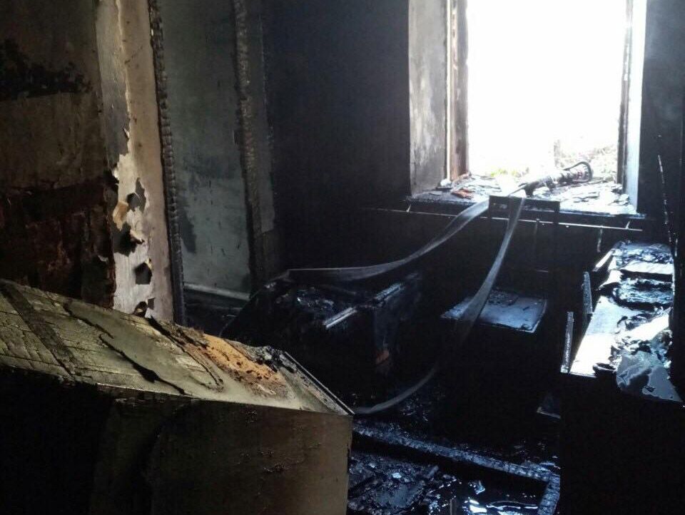 Женщина погибла при пожаре. Новости Днепра