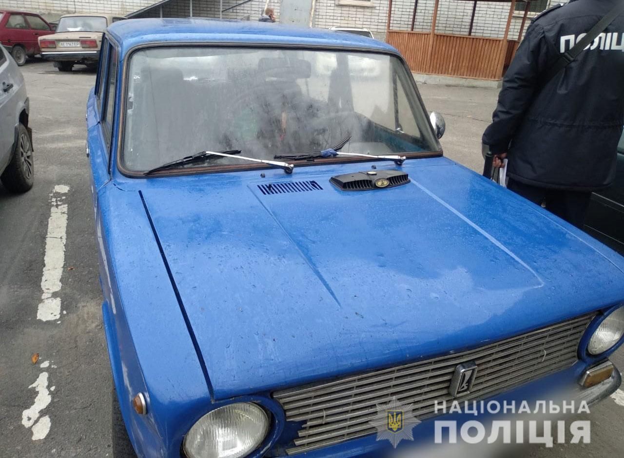 Угнал прямо со двора: полицейские вычислили угонщика. Новости Днепра