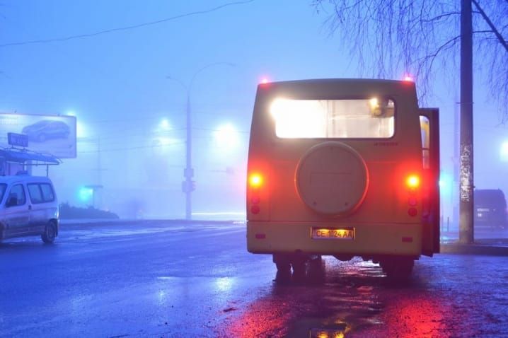 Тонконогий о задержке маршруток из-за тумана. Новости Днепра