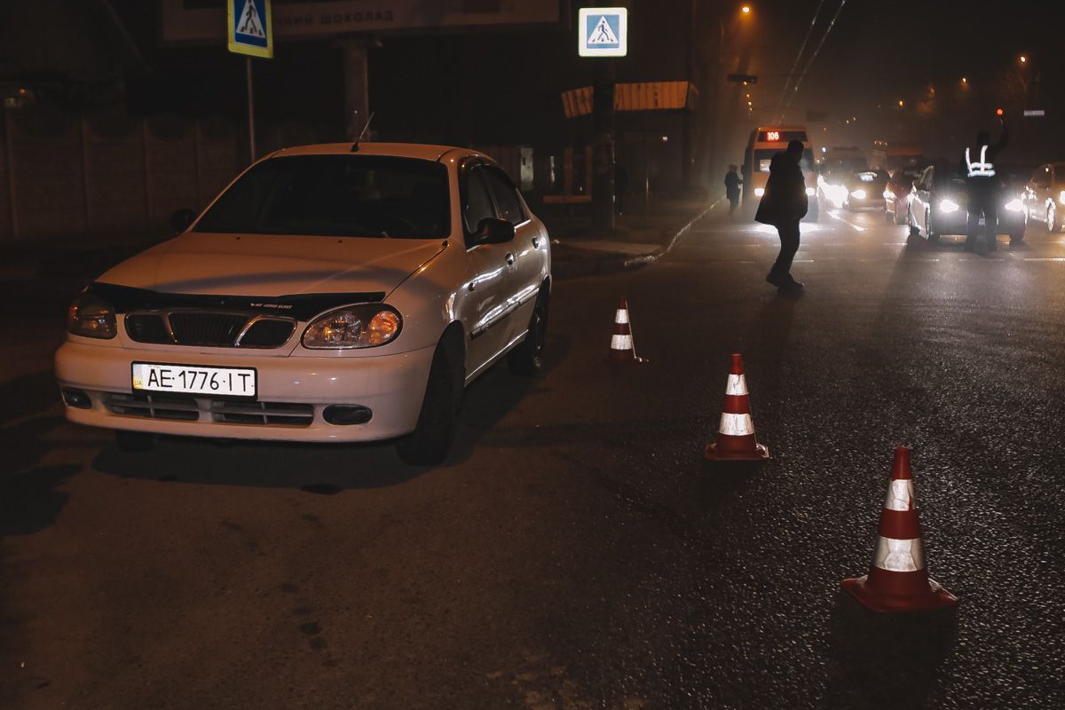 В Днепре на пешеходном переходе сбили ребенка. Новости Днепра