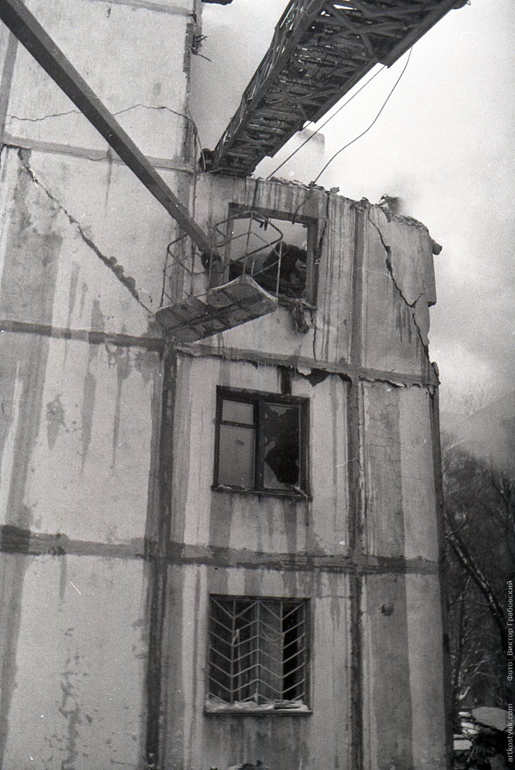 Опубликованы снимки взорвавшегося 23 года назад в Днепре дома. Новости Днепра