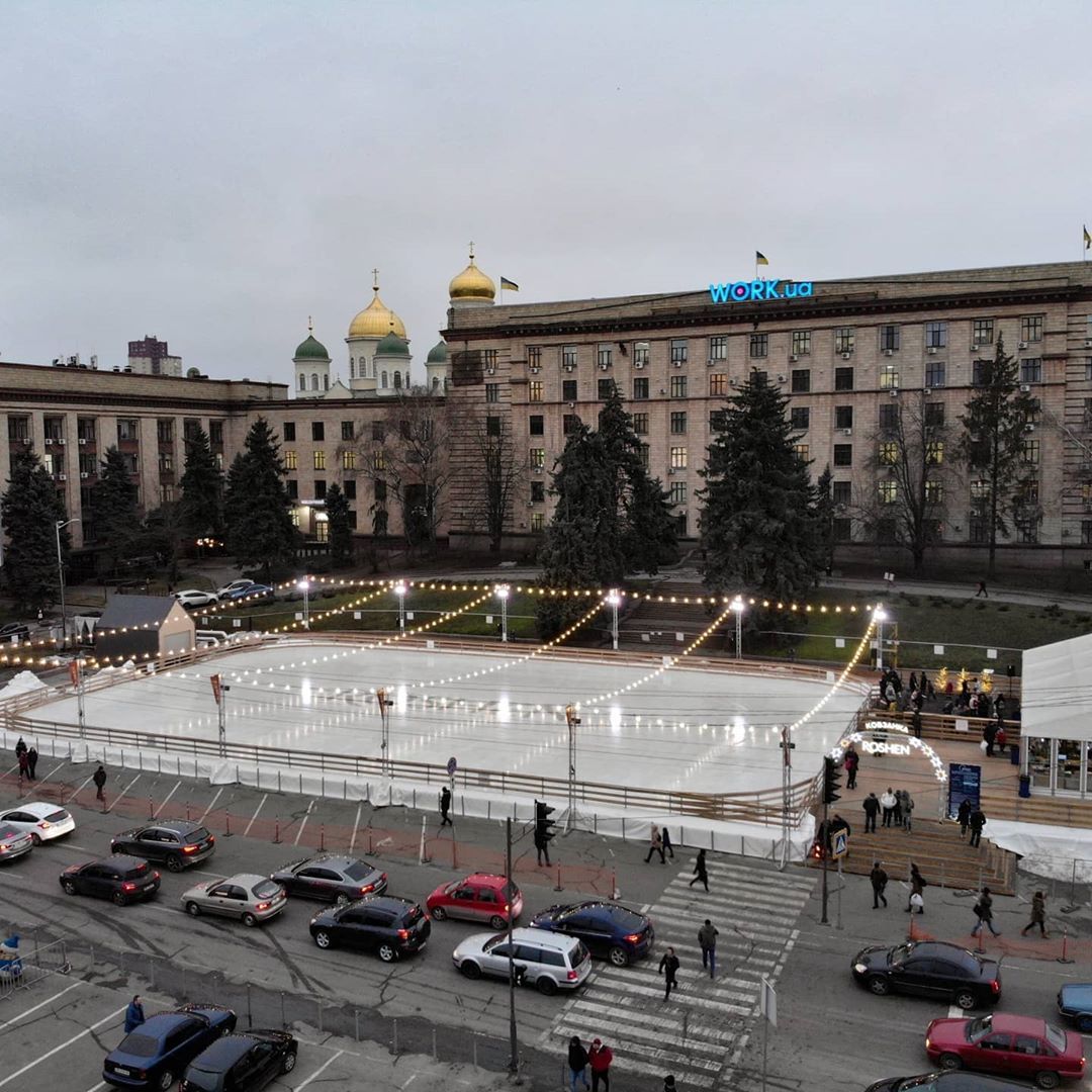 Днепр в преддверии Нового года: лучшие фото из Instagram. Новости Днепра