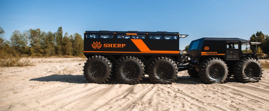 В Украине создали уникальную «внедорожную маршрутку». Новости Украины