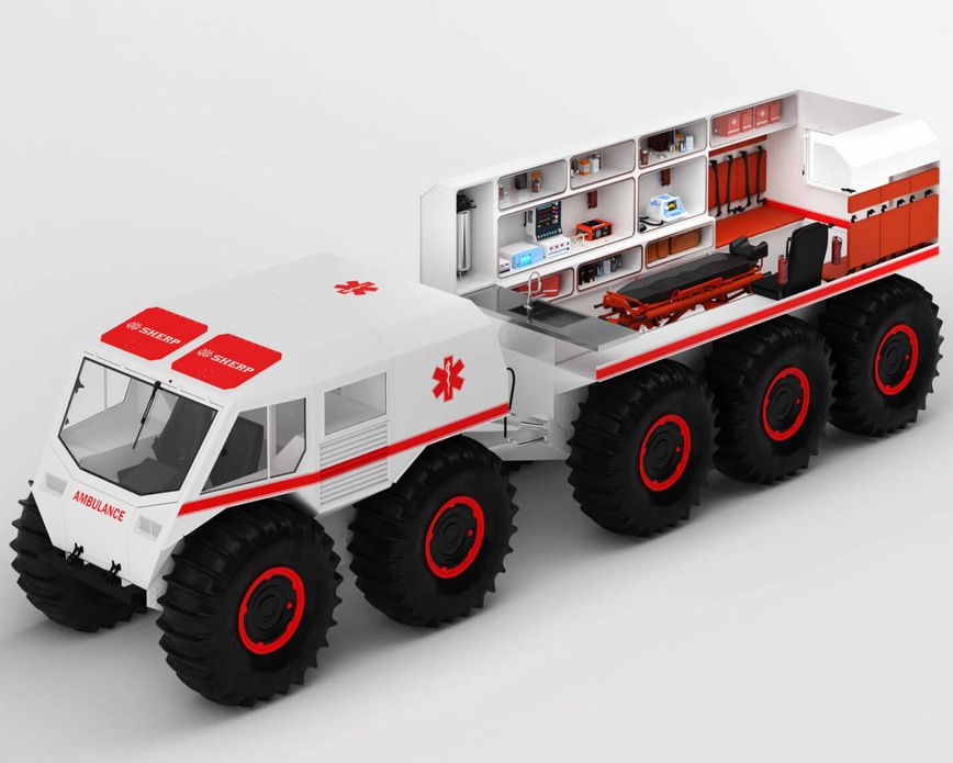 В Украине создали уникальную «внедорожную маршрутку». Новости Украины