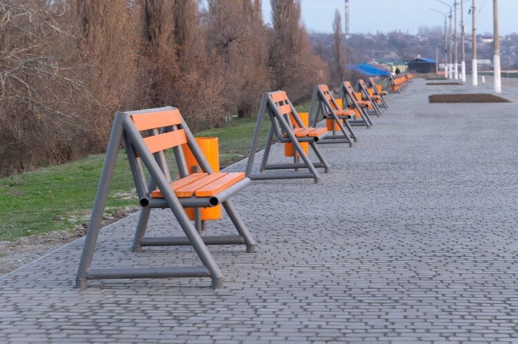 Компания «Интерпайп» благоустраивает набережную в Никополе