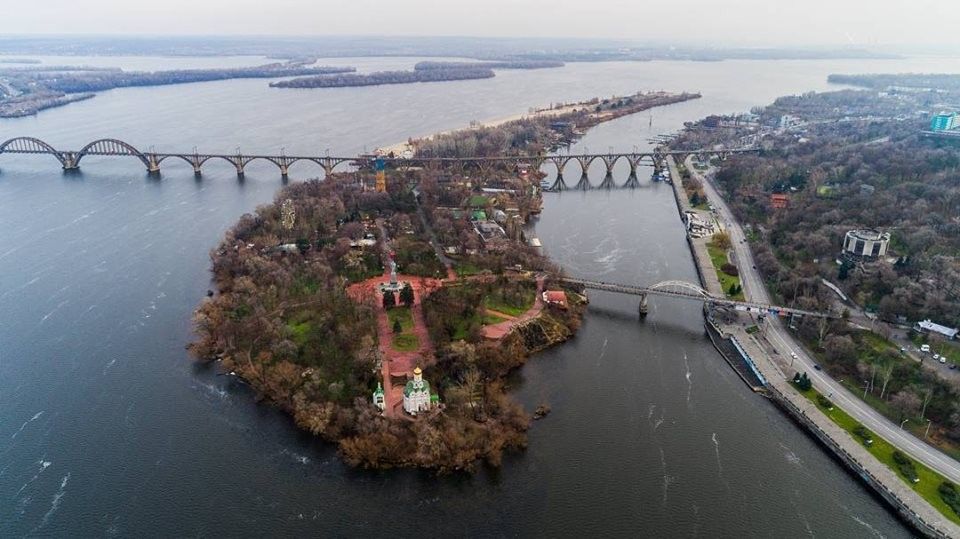 На Монастырский остров в Днепре могут построить еще 1 мост. Новости Днепра