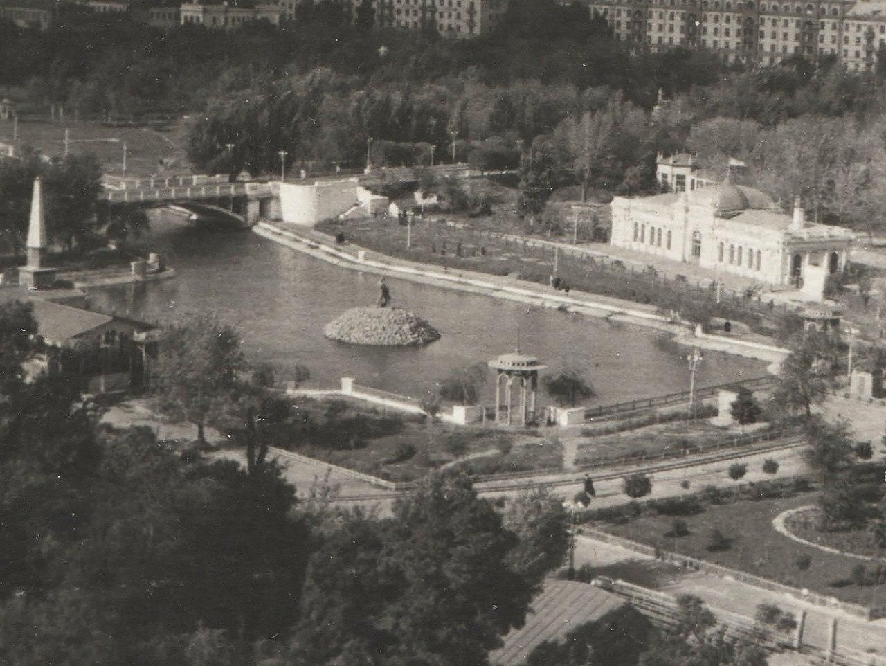 Стало известно, как менялась форма озера в парке Глобы в Днепре. Новости Днепра