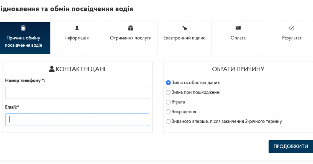 Восстановление и замена прав онлайн: новые возможности для водителей Украины. Новости Украины