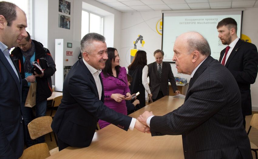 «Интерпайп» открыл вторую лабораторию мехатроники в Днепровской политехнике