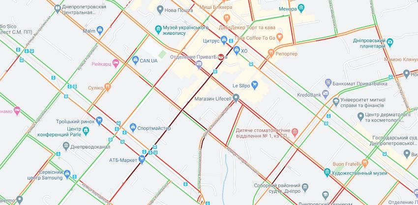 В центре Днепра грузовик переехал мужчину. Новости Днепра