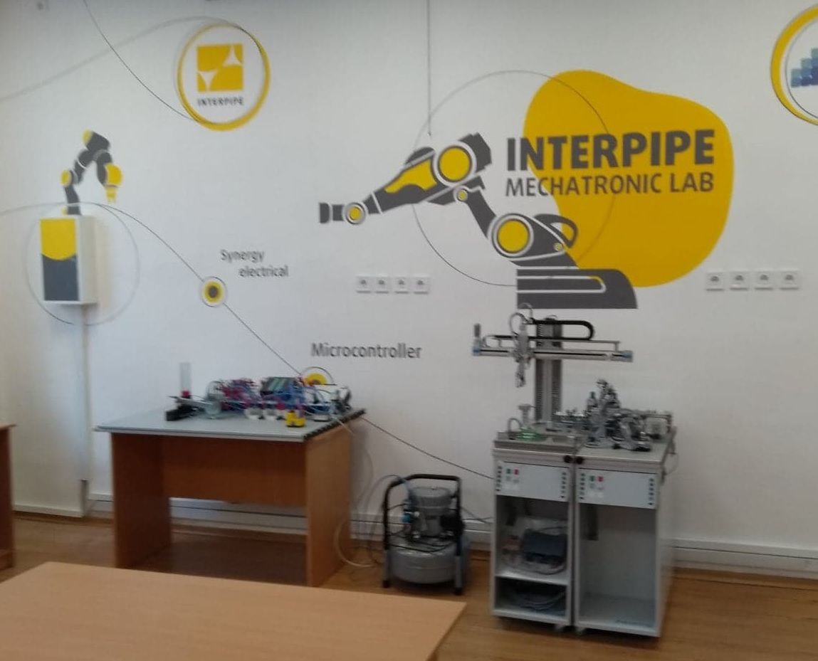 «Интерпайп» открыл вторую лабораторию мехатроники в Днепровской политехнике
