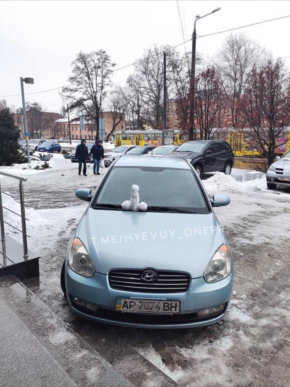 В Днепре «автохама» наградили «кубком». Новости Днепра