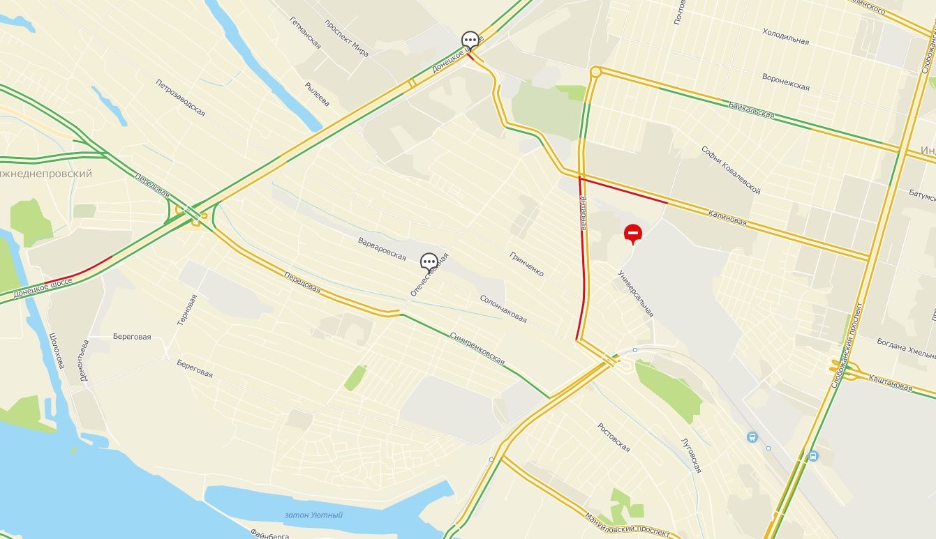 Серьезные пробки в Днепре: ситуация на дорогах города. Новости Днепра