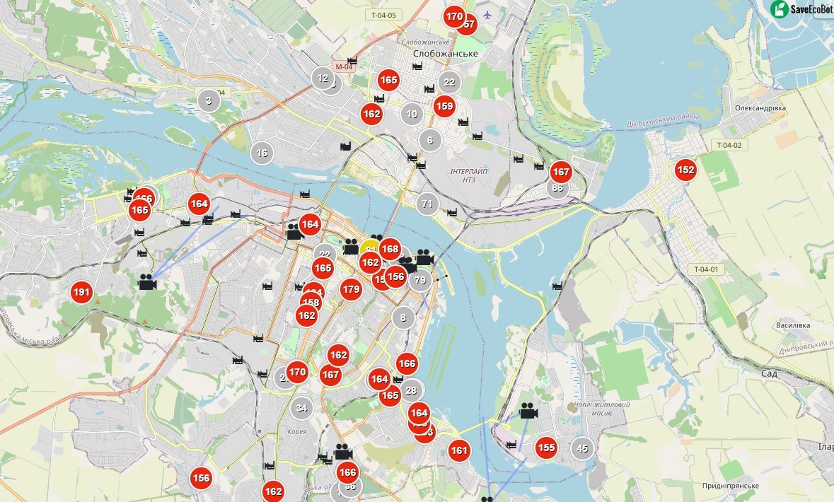 Днепряне жалуются на дым и запах гари по городу. Новости Днепра
