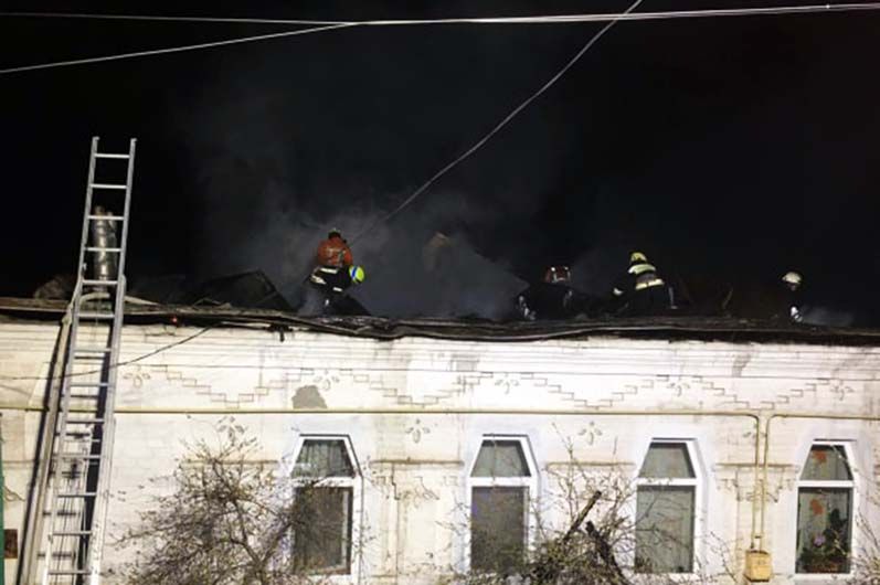 Масштабный пожар: в Днепре горел жилой дом. Новости Днепра