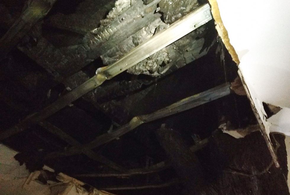 Пожар в Днепре: загорелся жилой дом. Новости Днепра