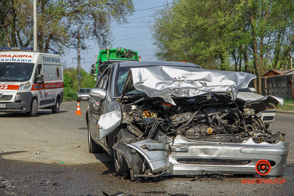 В ДТП в Днепре пострадали 5 человек. Новости Днепра