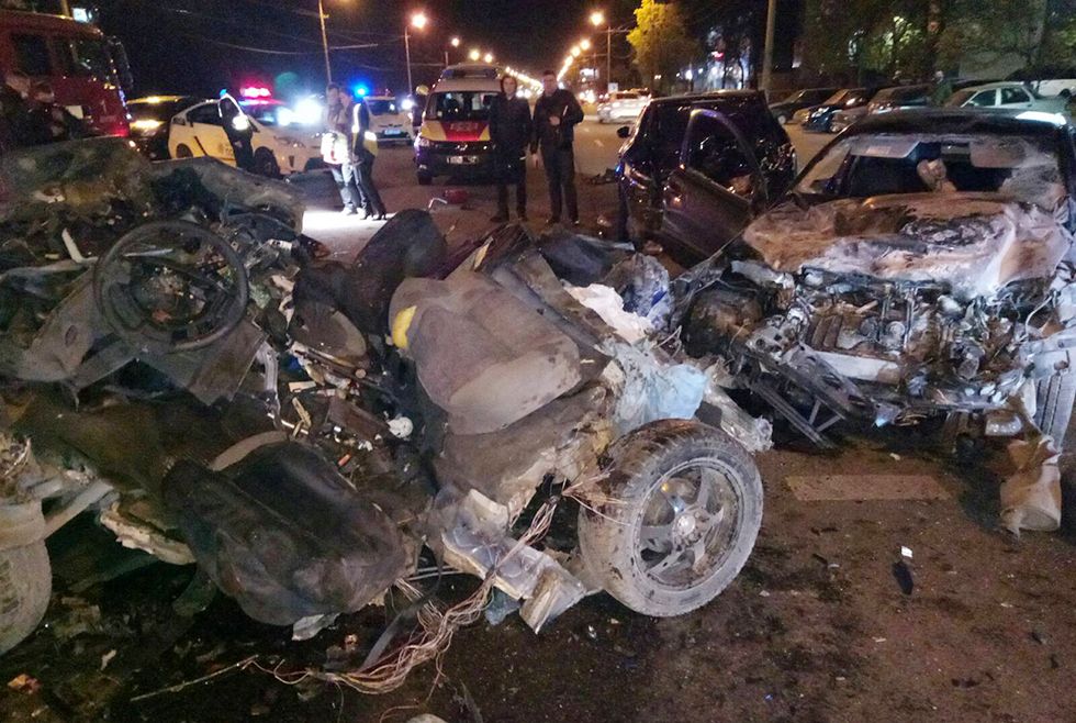 В тройном ДТП на Набережной Победы в Днепре погибли 2 человека. Новости Днепра