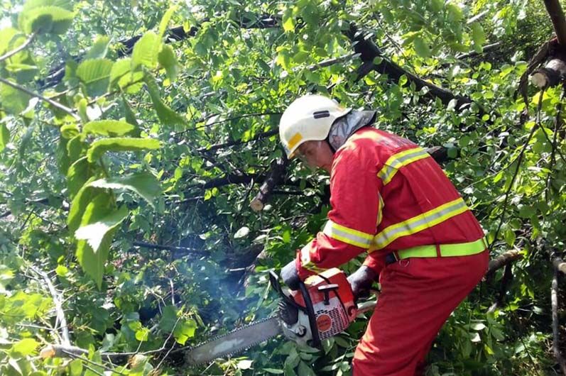 шквальный ветер в Днепре