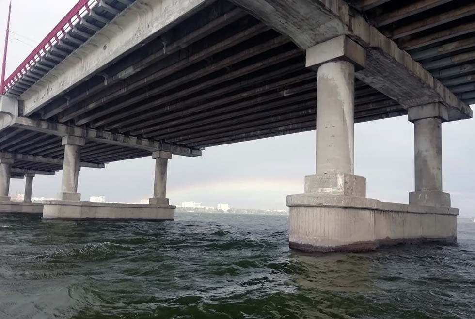 В Днепре остановили поиски мужчины, спрыгнувшего с Нового моста. Новости Днепра