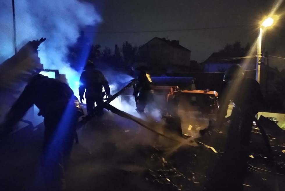 Пожар: в Днепре горел жилой дом. Новости Днепра