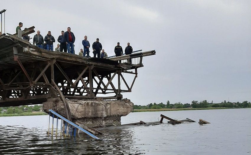 В Днепре у разрушенного моста построят понтонную переправу. Новости Днепра