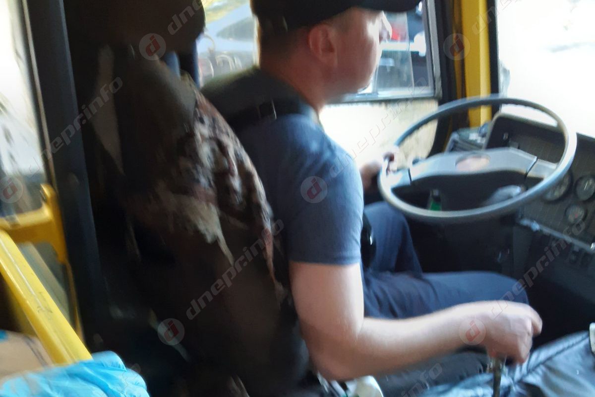 В Днепре маршрутки ездят переполненными. Новости Днепра