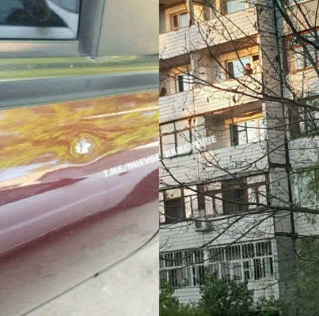 Автомобиль получил механические повреждения. Новости Днепра