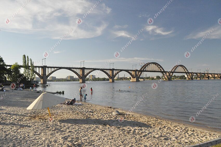 пляжный сезон в Днепре и области