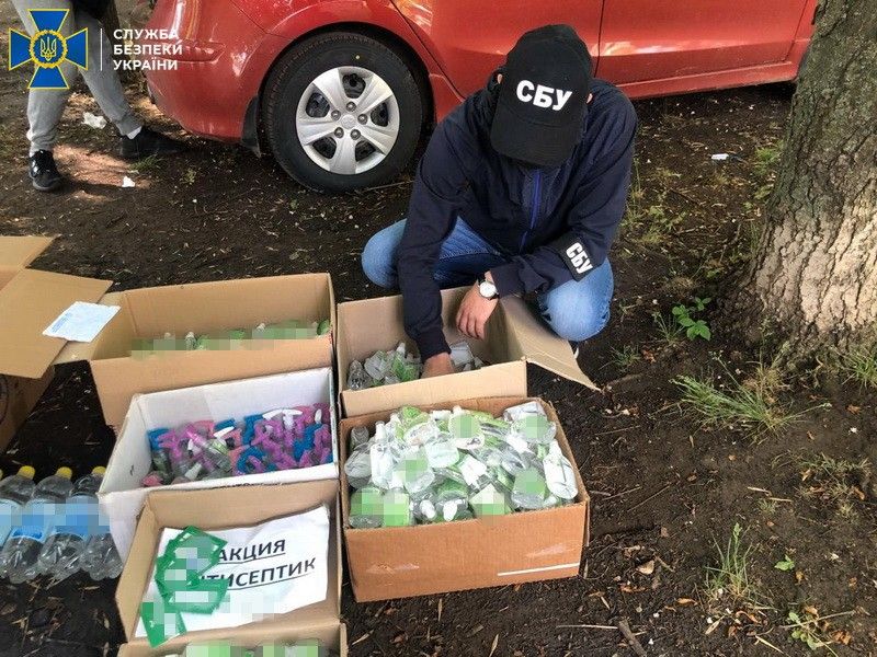 На Днепропетровщине продавали контрафактные антисептики. Новости Днепра