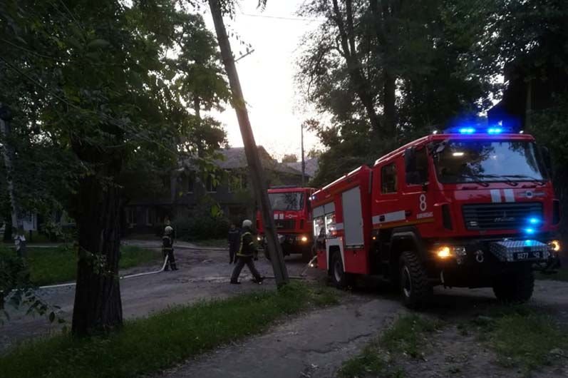 Спасатели тушили масштабный пожар: подробности. Новости Днепра