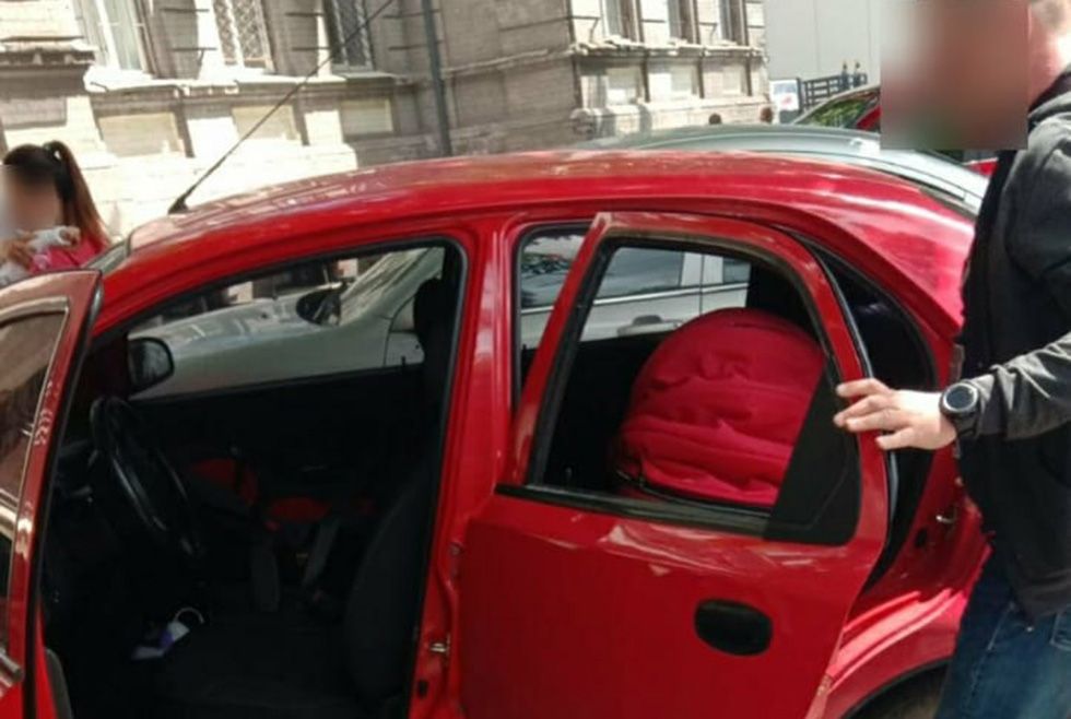 Днепр младенец авто