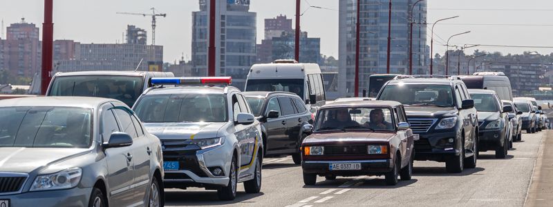 Днепр пробки