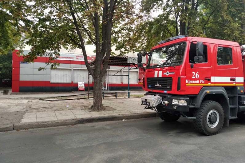 пожар магазин