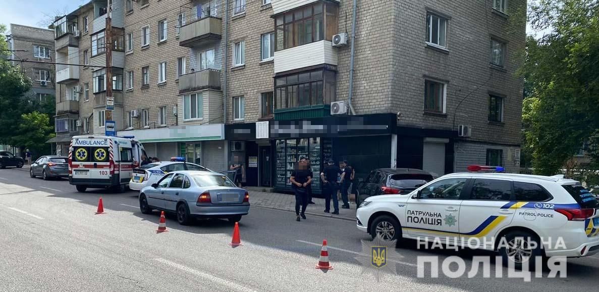сбили кража задержание Днепр