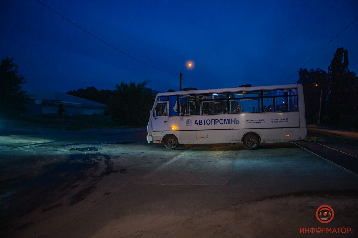ДТП с маршруткой в Днепре. Новости Днепра