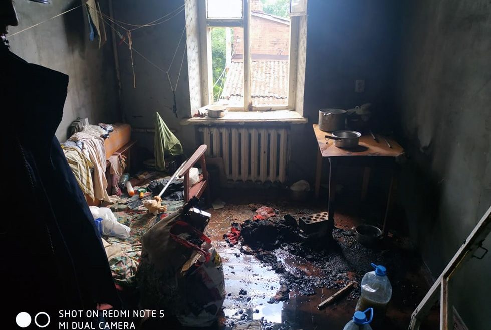 пожар Днепр
