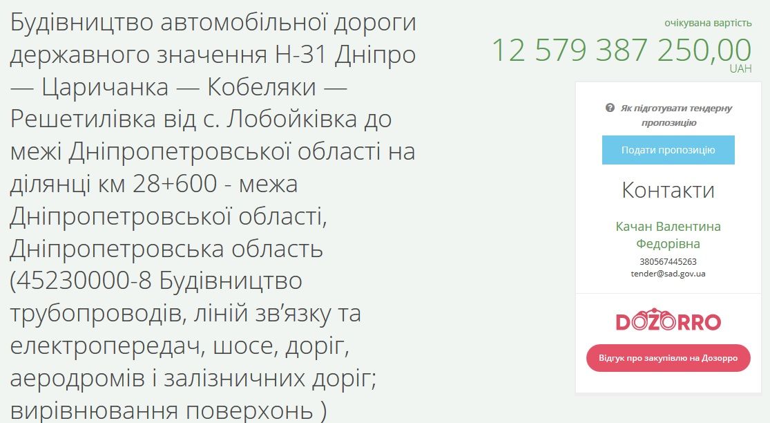 На трассу из Днепра потратят еще 12 миллиардов гривен. Новости Днепра