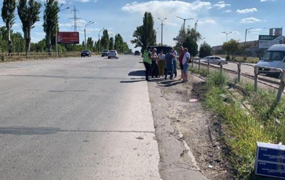 Женщину сбила машина, новости Днепра