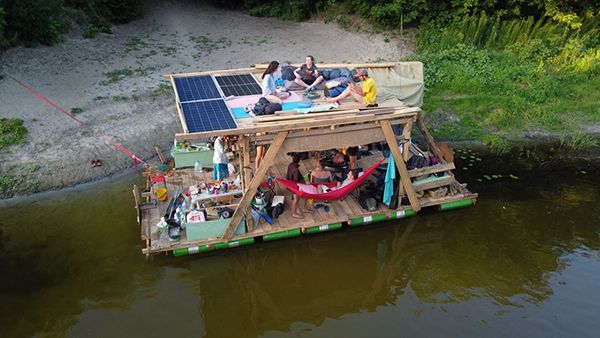 Экстремалы совершили очередной сплав по реке. Новости Днепра