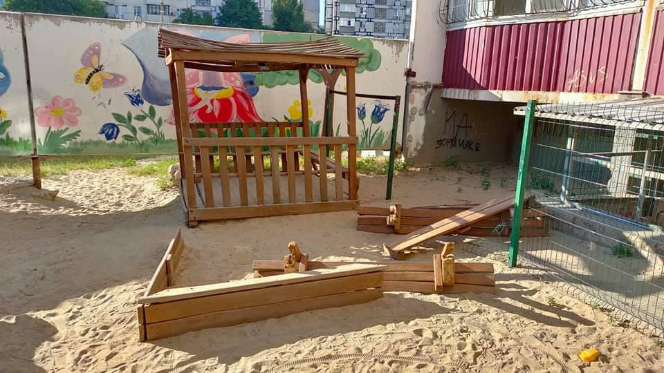 Неизвестные уничтожили очередную площадку. Новости Днепра