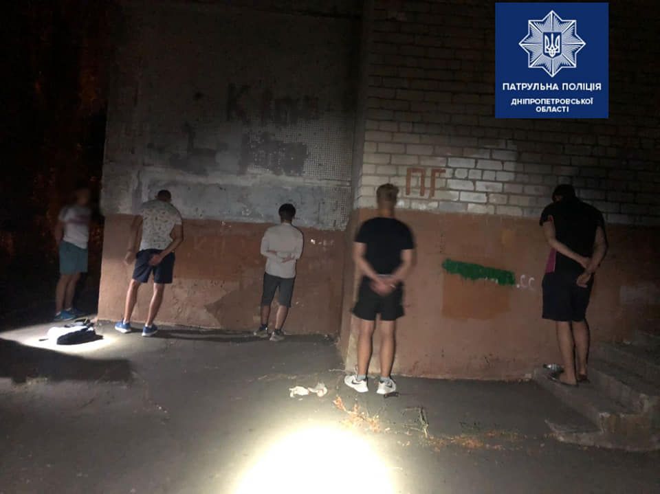 В Днепре полицейские задержали преступников. Новости Днепра