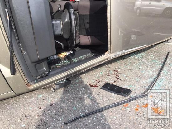 В результате аварии пострадал водитель. Новости Днепра