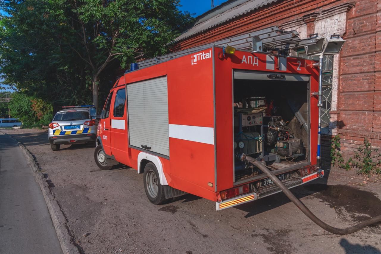 пожар Днепр