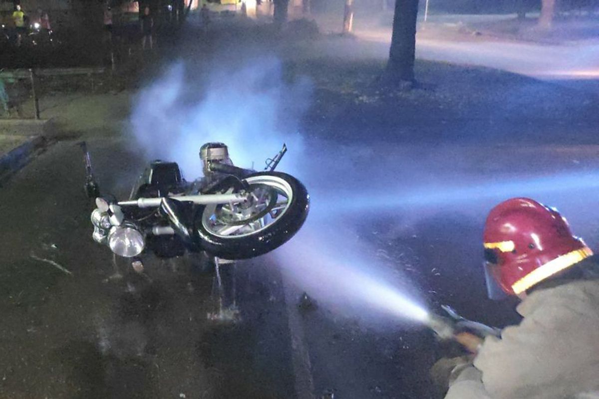 пожар